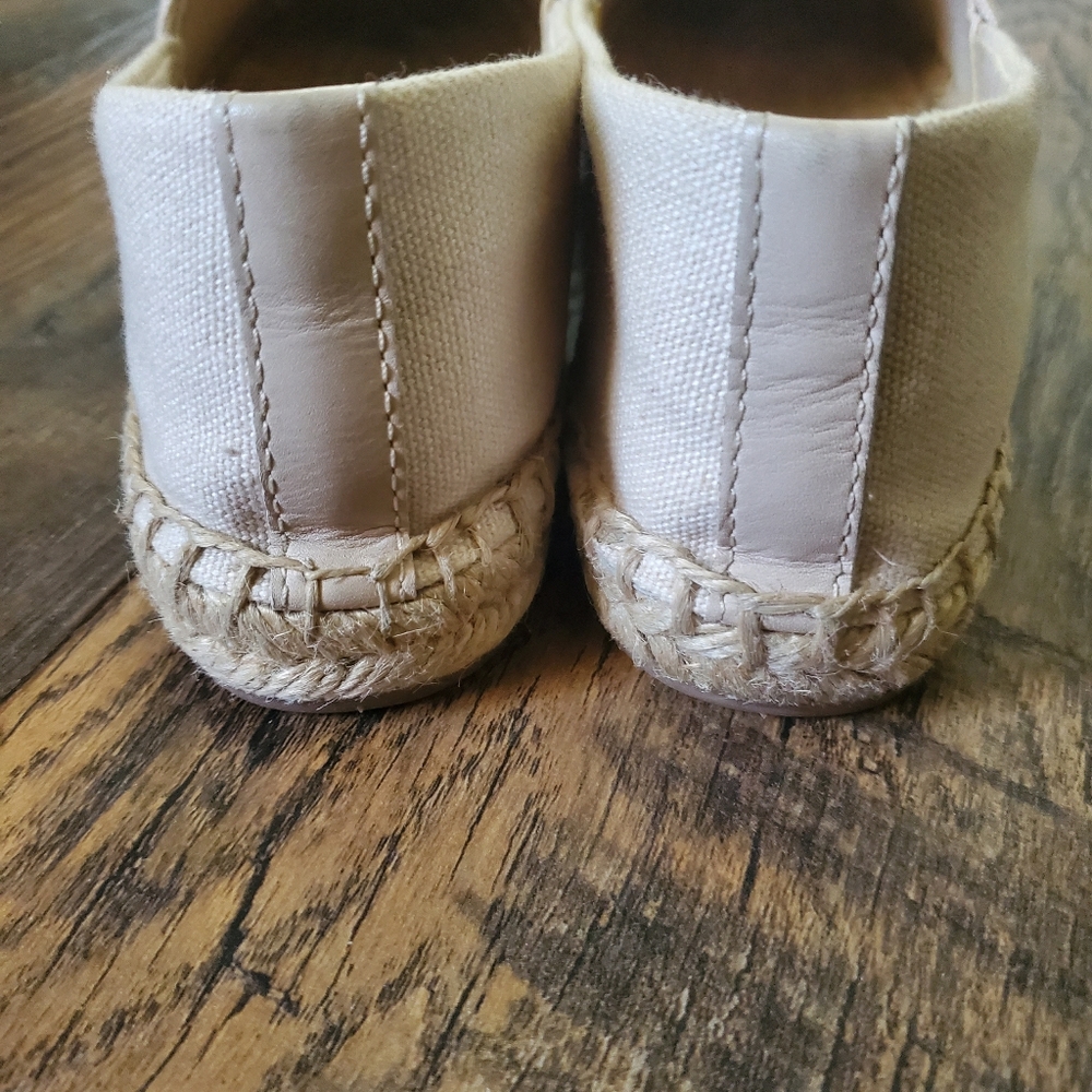Tory Burch Color Block Canvas Espadrille Flats Si… - image 6